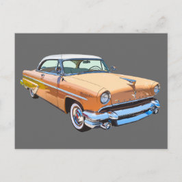 1955 Lincoln Capri Luxuswagen Postkarte