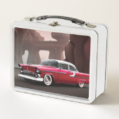 1955 Lunch-Box für klassisches Autometall Metall Brotdose (Vorderseite)