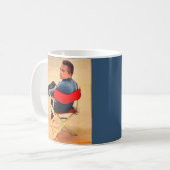 1955 Rossano Brazzi Kaffeetasse (Vorderseite Links)