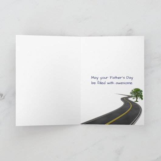 1955 Rot-Weiß-Autovatertag Karte (Innenseite)