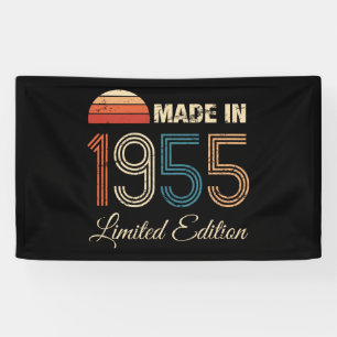 1955 Vintag 70. Geburtstagsbanner Banner