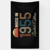 1955 Vintag 70. Geburtstagsbanner Banner (Vertikal)