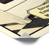 1955 Vintage Avalon Air-Master Oven Advertising Poster (Ecke)