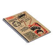 1955 Vintage-Waschpulver-Werbung Notizblock (Rechte Seite)