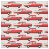 1955 Vintages Sedangewebe nach vier Türen Stoff (Muster)