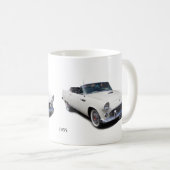 1955 weiße konvertierbare Tasse (VorderseiteRechts)