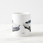 1955 weiße konvertierbare Tasse (Mittel)