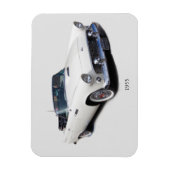 1955 Weißer Wandelmagnet Magnet (Vertikal)