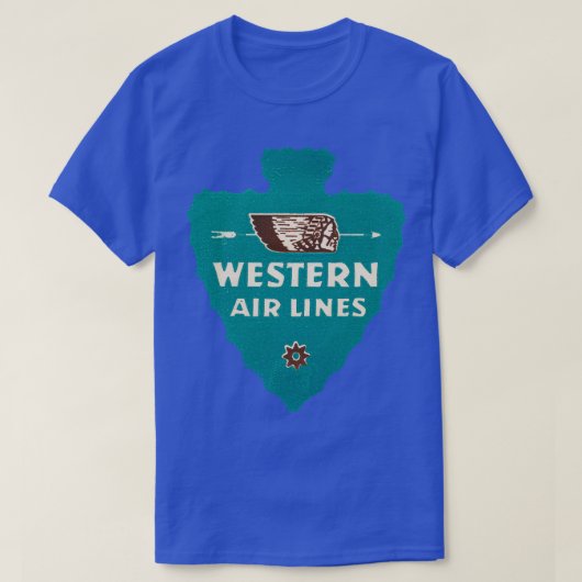 1955 Western Airlines T-Shirt (Design vorne)
