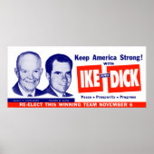 1956 Abstimmung Ike and Dick Poster (Vorne)