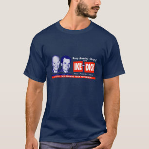 1956 Abstimmung Ike und Dick T-Shirt