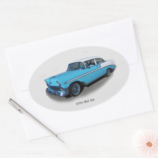 1956 Bel Air Aufkleber (Umschlag)