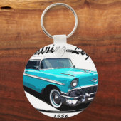1956 BEL AIR BLUE SCHLÜSSELANHÄNGER (Vorderseite)