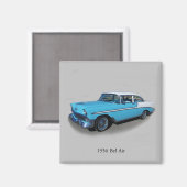 1956 Bel Air Magnet (Vorderseite/Rückseite)