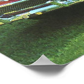 1956 Chevrolet Bel Air Poster (Ecke)