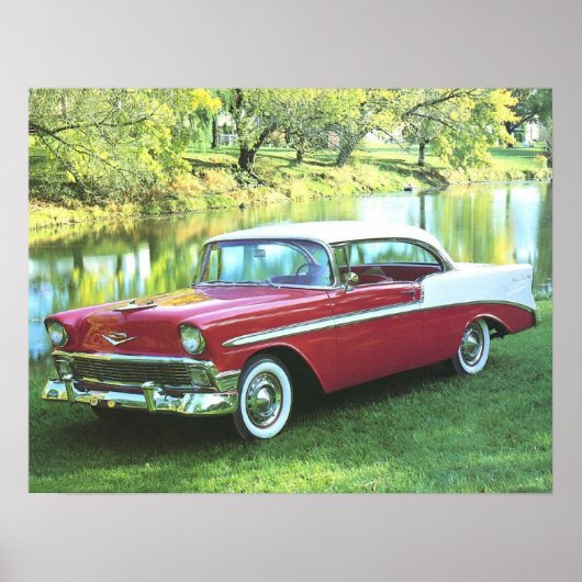1956 Chevrolet Bel Air Poster (Vorne)