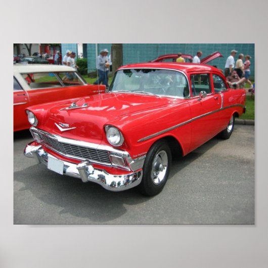 1956 Chevrolet Bel-Air Poster (Vorne)