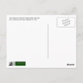 1956 Chevrolet Corvette Steering Wheel and Dash Postkarte (Rückseite)