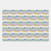 1956 Chevy Art Set Geschenkpapier Set (Vorderseite 3)