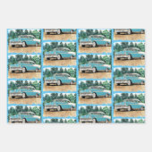 1956 Chevy Art Set Geschenkpapier Set (Vorderseite 2)