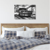 1956 Chevy Tri 5 Nomad verbrannt Leinwanddruck (Insitu (Schlafzimmer))