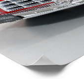 1956 Chrysler 300 Print Poster (Ecke)