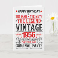 1956 geboren Geburtstag der Mann der Mythos die Le