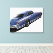 1956 Lincoln Continental Leinwanddruck (Insitu (Holzboden))