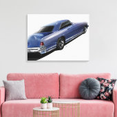 1956 Lincoln Continental Leinwanddruck (Insitu (Wohnzimmer))