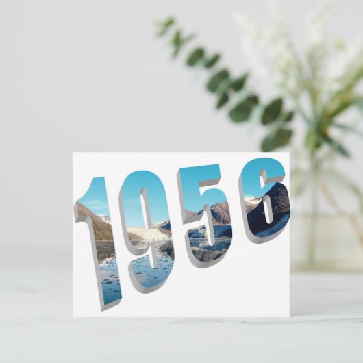 1956 POSTKARTE (Stehend Vorderseite)