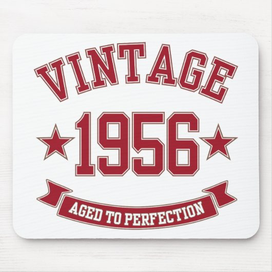 1956 Vintag bis perfekt Mousepad (Vorne)