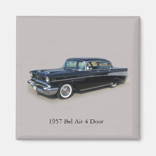 1957 Bel Air 4 Door Magnet