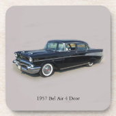 1957 Bel Air 4 Door Set von 6 Untersetzer (Vorderseite)