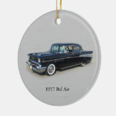 1957 Bel Air 4 Türverzierung Keramik Ornament (Links)