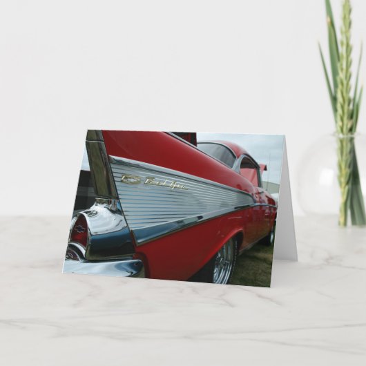 1957 Bel Air Karte (Vorderseite)