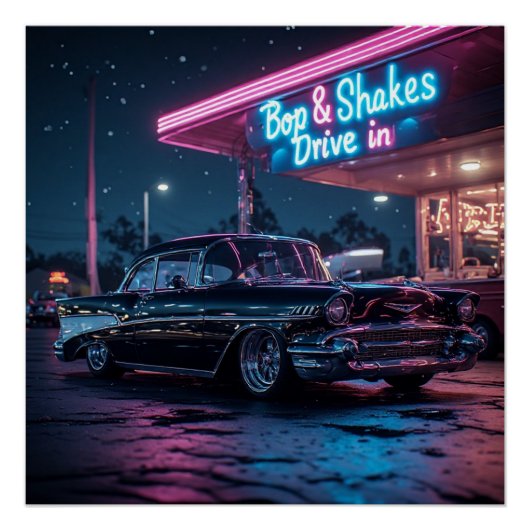 1957 Bel Air Poster (Vorderseite)
