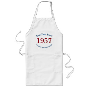 1957 ♥ Bestes Jahr überhaupt! 60. Geburtstagsgesch Lange Schürze