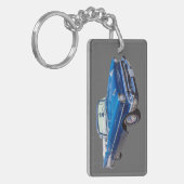 1957 Chevrolet Bel Air 2-Türverkleidung Schlüsselanhänger (Vorderseite links)