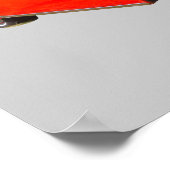 1957 Chevrolet Bel Air Cabrio Antiker Auto Poster (Ecke)