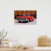 1957 Chevrolet Bel-Air Cabrio Poster (Küche)