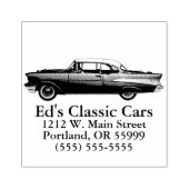 1957 Chevrolet Bel Air Classic Auto Gummistempel (Prägung)