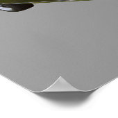 1957 Chevrolet Bel Air Classic Car Poster (Ecke)