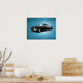 1957 Chevrolet Bel Air Poster (Küche)