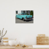 1957 Chevrolet Bel Air Poster (Küche)