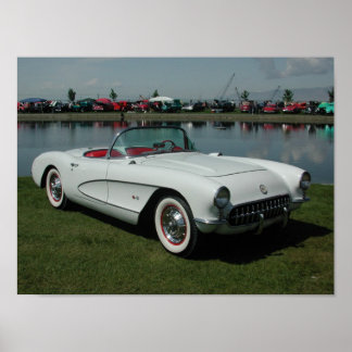 1957 Chevrolet Corvette Poster
