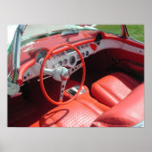 1957 Chevrolet Corvette Poster (Vorne)