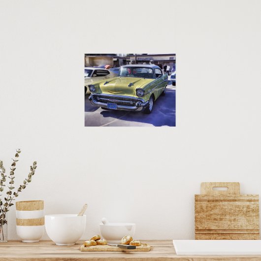 1957 CHEVROLET POSTER (Küche)