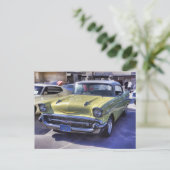 1957 CHEVROLET POSTKARTE (Stehend Vorderseite)