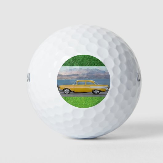 1957 Chevy auf Wilson 500 Golf Balls Golfball (Vorderseite)