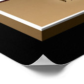 1957 Chevy Bel Air, Art Car, Junk, Post Apokalypse Poster (Ecke)